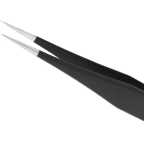 DIY Black Metal Tweezers Straight