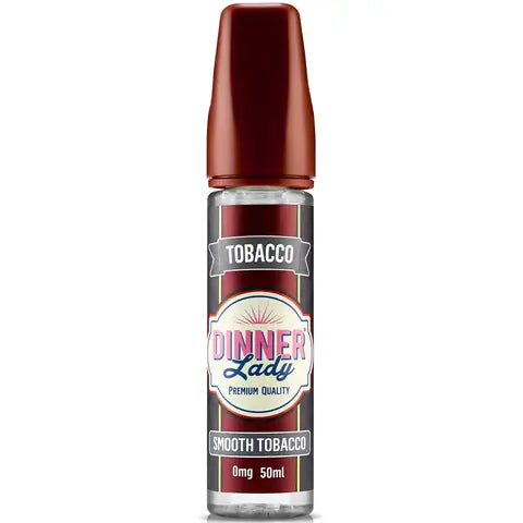 Dinner Lady 50ml Vape Juice Smooth Tobacco
