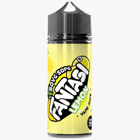 Fantasi 50/50 100ml Shortfill E-Liquid Lemon