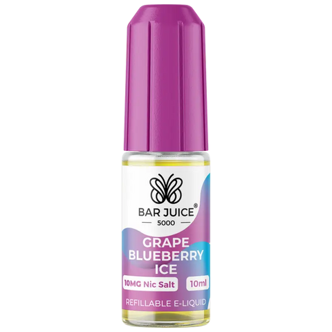 Bar Juice 5000 Grape Blueberry Ice Nic Salt 10mg