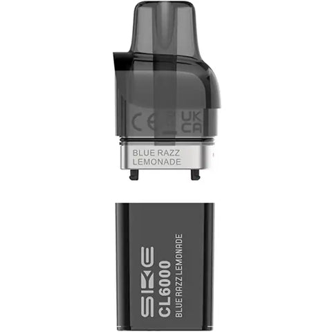 SKE Crystal CL6000 Replacement Pods Blue Razz Lemonade