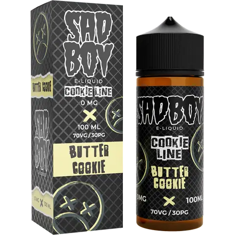 SadBoy 100ml Shortfill Vape Juice Butter Cookie
