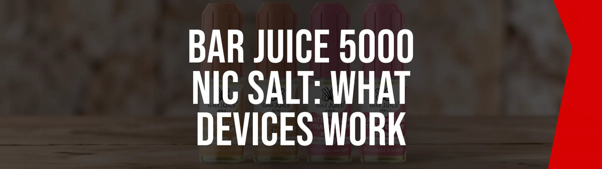 MTL pod kit for Bar Juice 5000 nic salt