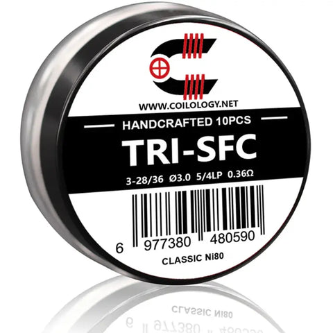 Coilology Handcrafted Tri-Core Staggered Fused Clapton