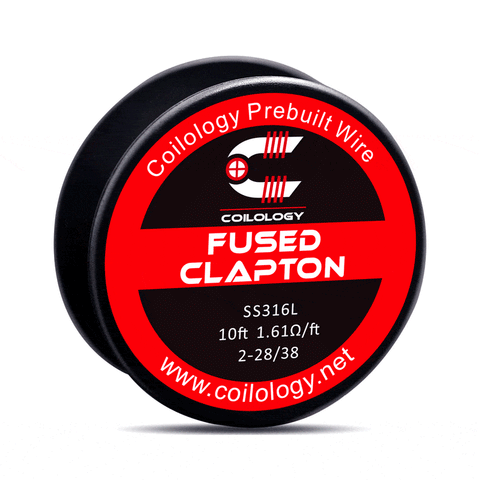 Coilology Performance DIY Resistance Wire Fused Clapton 2-28 38 SS316l