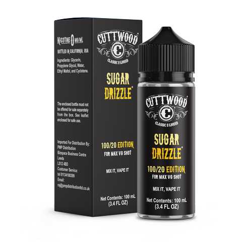 Cuttwood Classic 100ml Shortfills Sugar Drizzle