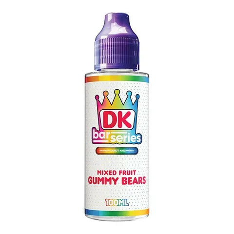 Donut King Bar Series 100ml Shortfill Mixed Fruit Gummy Bears
