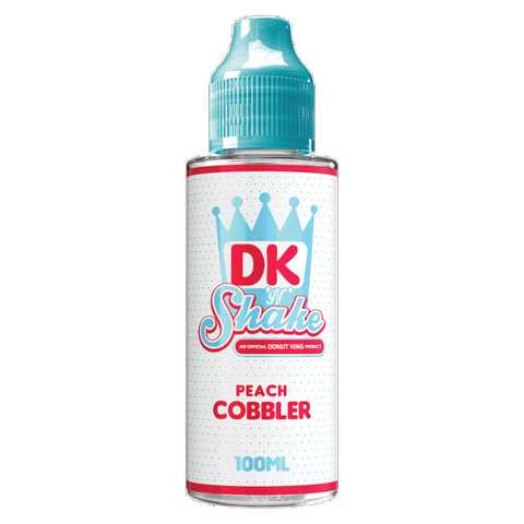 Donut King Shakes 100ml Shortfill E-Liquid Peach Cobbler