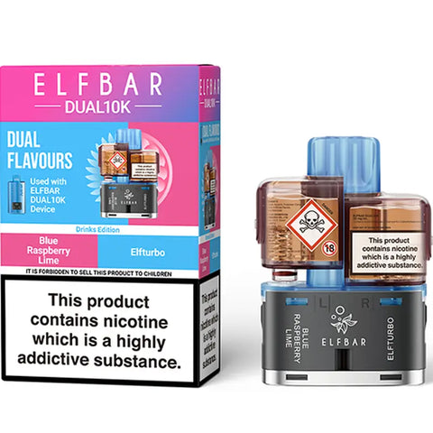 Elf Bar Dual 10k Replacement Pods Drinks Edition
