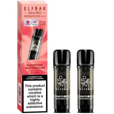 Elf Bar Elfa Pro Pre-filled Pods 20mg Raspberry Watermelon