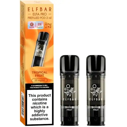 Elf Bar Elfa Pro Pre-filled Pods 20mg Tropical Fruit