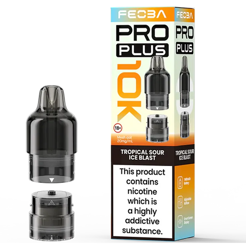 Feoba Pro Plus 10K Prefilled Pod Tropical Sour Ice