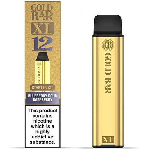 Gold Bar XL Prefilled Pod Kit Blueberry Sour Raspberry