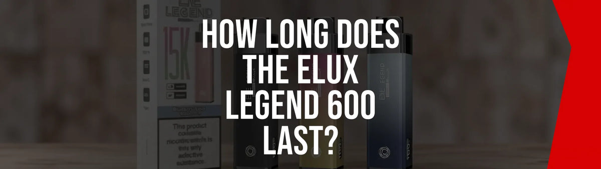 Elux Legend 600 disposable vape