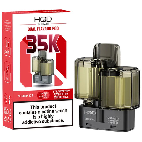 HQD Glow Air 35K Prefilled Replacement Pods