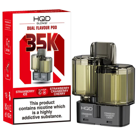 HQD Glow Air 35K Prefilled Replacement Pods