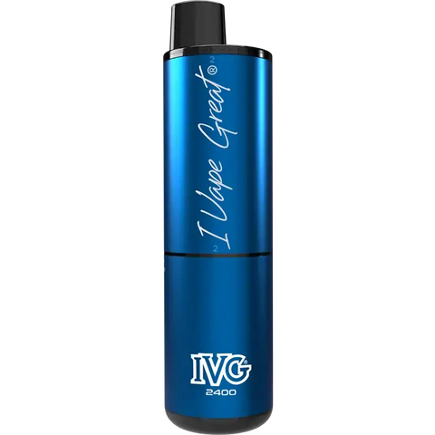 IVG 2400 Prefilled Vape Pod Kit Ice Blue Pop