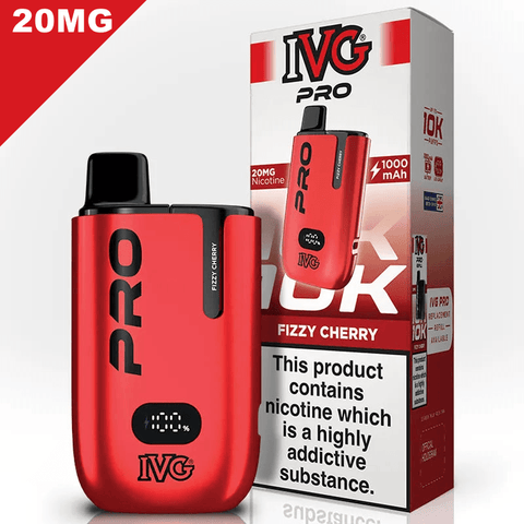 IVG Pro Vape Pod Kit Fizzy Cherry 20mg