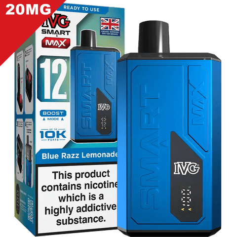 IVG Smart Max Prefilled Pod Kit Blue Razz Lemonade 20mg