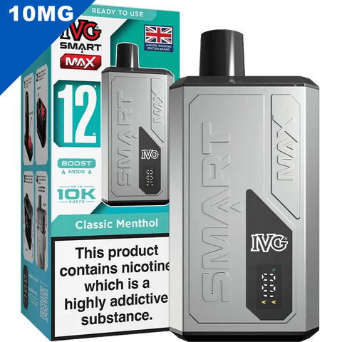 IVG Smart Max Prefilled Pod Kit Classic Menthol 10mg