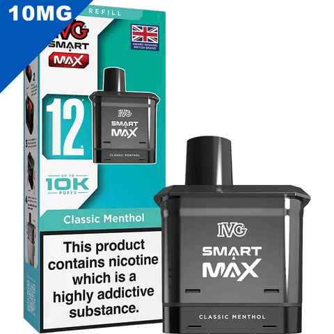 IVG Smart Max Replacement Prefilled Pods Classic Menthol 10mg