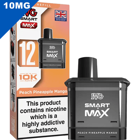 IVG Smart Max Replacement Prefilled Pods Peach Pineapple 10mg