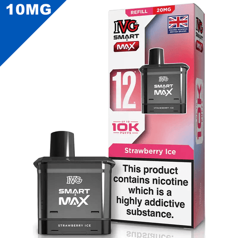 IVG Smart Max Replacement Prefilled Pods Strawberry Ice 10mg