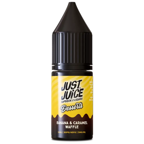 Just Juice Desserts Banana & Caramel Waffle 10ml Nic Salts 5mg