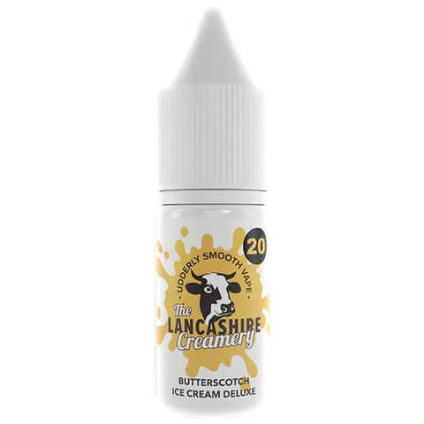 Lancashire Creamery Butterscotch Ice Cream 10ml Nic Salt 20mg