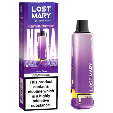 Lost Mary Nera Fullview 15K Prefilled Pods Grape Berry
