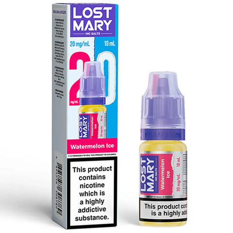 Lost Mary 10ml Nic Salts Watermelon Ice 20mg