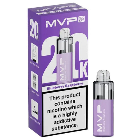 Innokin MVP 20k Replacement Pods Blueberry Raspberry
