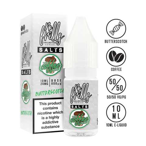 No Frills The Coffee Shop 10ml Nic Salt E-Liquid
