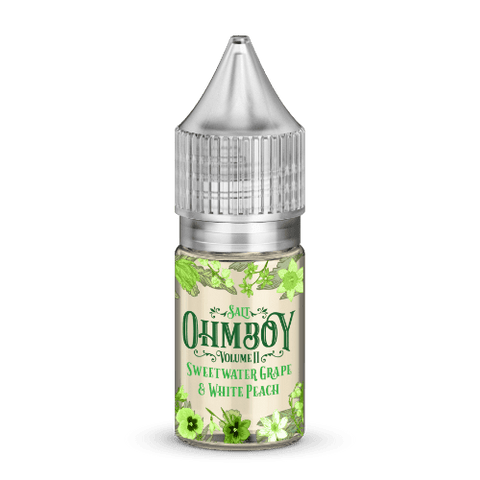 Ohm Boy Volume II Nic Salts Sweetwater Grape & White Peach