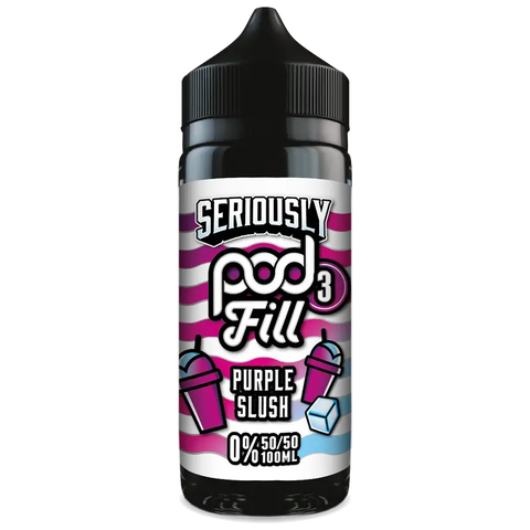 Doozy Seriously Pod Fill X3 Purple Slush 100ml Shortfill Default Title