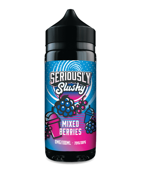 Seriously Slushy 100ml Shortfill E-Liquid by Doozy Vape Co Mixed berries