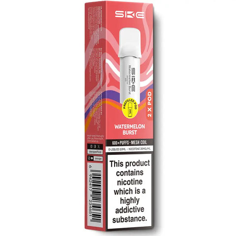 SKE 600 Pro Replacement Pods Watermelon Burst