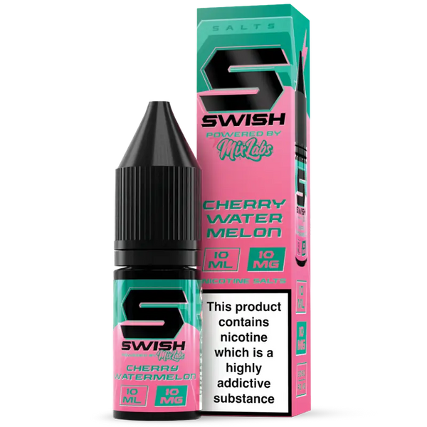 Swish X Mix Labs Cherry Watermelon 10ml Nic Salt 10mg