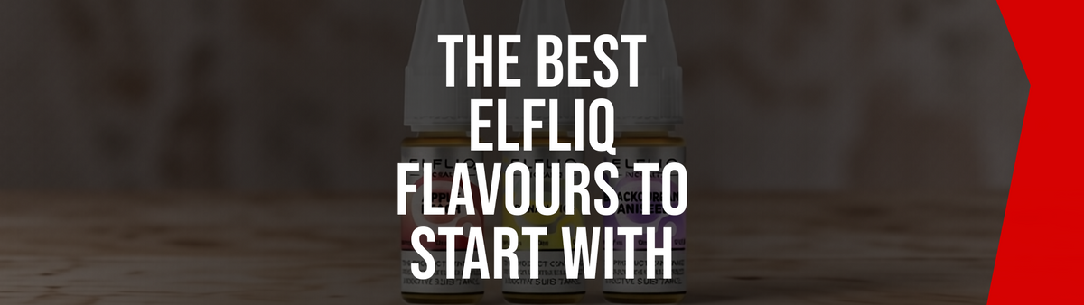 Selection of Elfliq nic salt flavours