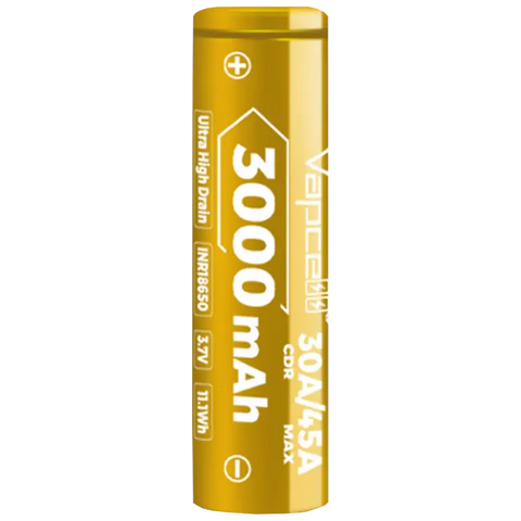 Vapcell U30 18650 3000mAh 30A Battery