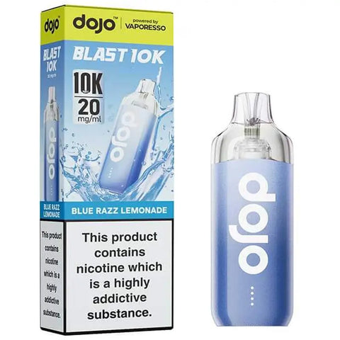 Vaporesso Dojo Blast 10K Prefilled Vape Pod Kit Blue Razz Lemonade