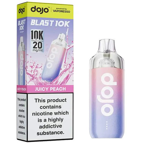 Vaporesso Dojo Blast 10K Prefilled Vape Pod Kit Juicy Peach