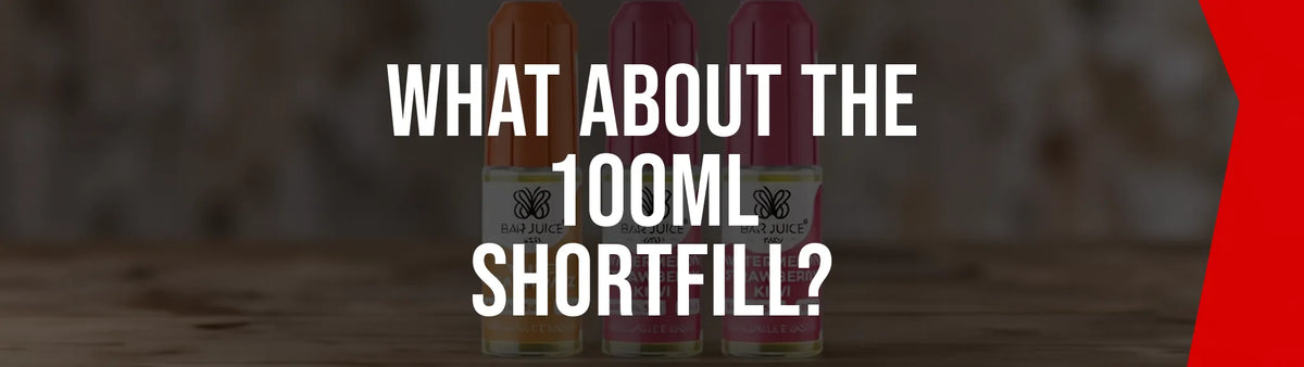 Bar Juice 100ml shortfill and nic shots