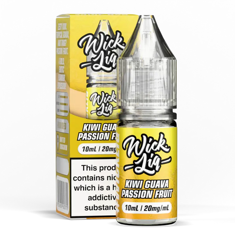 Wick Liq 10ml Nic Salts Kiwi Guava Passion Fruit 20mg