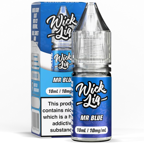 Wick Liq 10ml Nic Salts Mr Blue 10mg