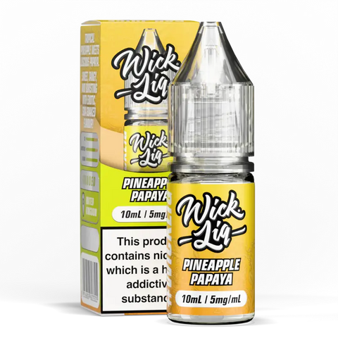 Wick Liq 10ml Nic Salts Pineapple Papaya 5mg