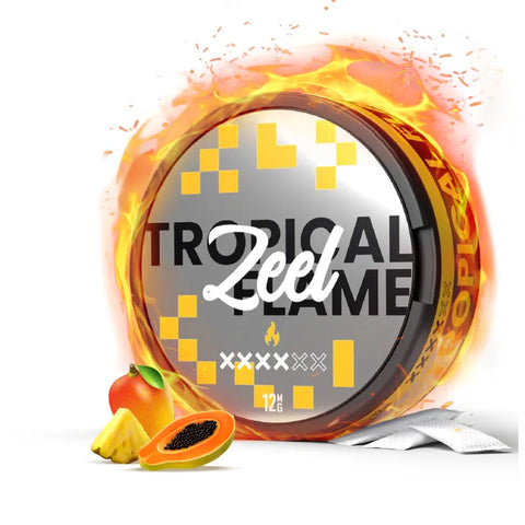 Zeel Tropical Flame Nicotine Pouches 12mg
