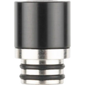 510 Metal Base Coloured Drip Tips Black