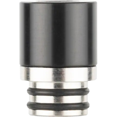 510 Metal Base Coloured Drip Tips Black