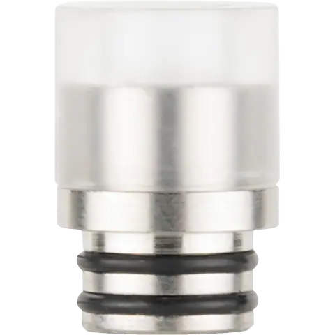 510 Metal Base Coloured Drip Tips Frosted